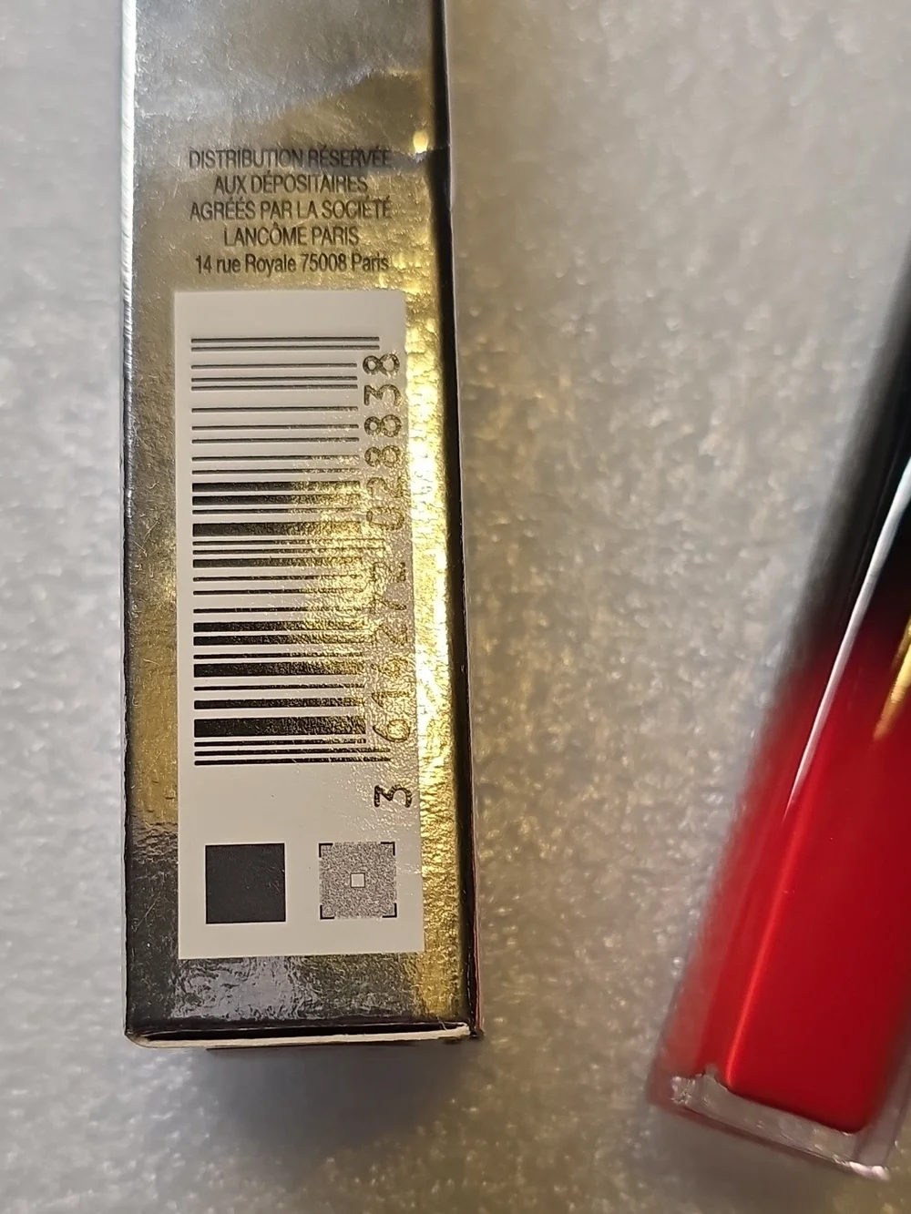 L'Absolu Lacquer Lip Gloss - Be Happy (515) Red Gradient